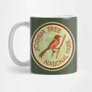 Joshua Tree Western Scrub Jay Logo Mug